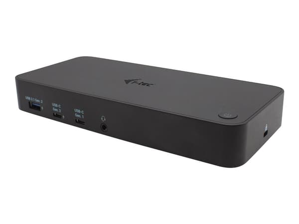 i-Tec - Dockningsstation - USB-C / Thunderbolt 3 - DP, HDMI - 1GbE