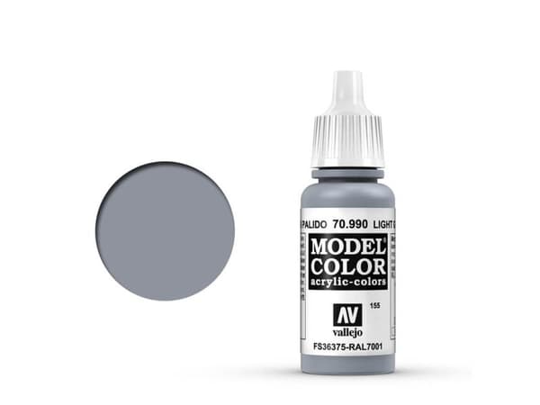 Vallejo 70.990, 17 ml, Grå, Matte, Flaske