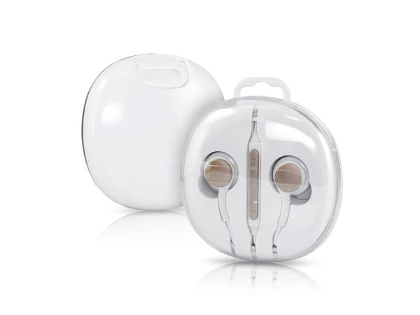 In-ear-hodetelefoner - hvit/gull