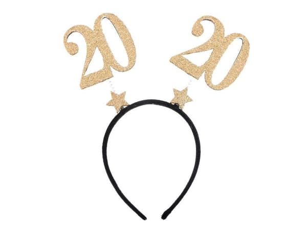 20-års hårbåge guldglitter