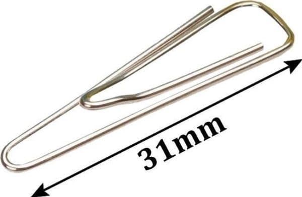 Centrum Triangulära clips 31mm CENTRUM 80766 100st