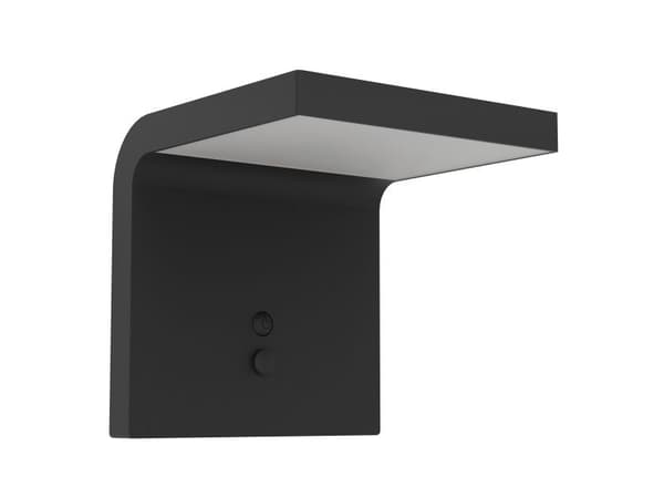 EGLO SPIANTE SOLAR WALL W/SENSOR MUSTA/VALKOINEN