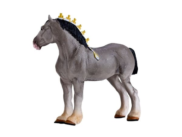 Shire Horse Dapple Grey
