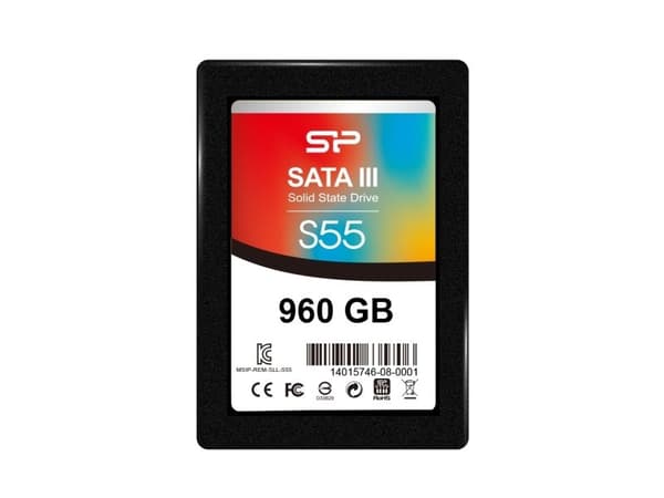 Silicon Power Slim S55, 960 GB, 2.5", 6 Gbit/s