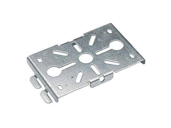 WIBE GROUP Boxplatta/väggfäste höjd100 mm, bredd 180 mm