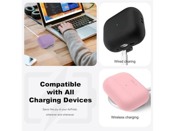 TECH-PROTECT silikon Apple AirPods Pro 3 lavendel