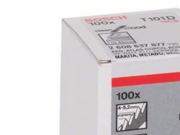 Bosch KISELRING T 101 D 100 stycken Trä