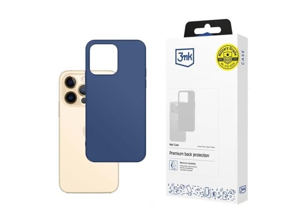 3mk Matt Case iPhone 13 Pro kotelo - sininen