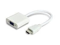 MicroConnect - Videokonverter - HDMI - VGA - hvit