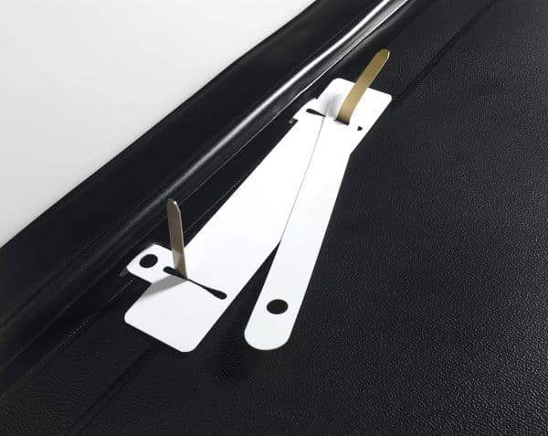 Durable Clear View Folder, Punainen, PVC-muovi, A4