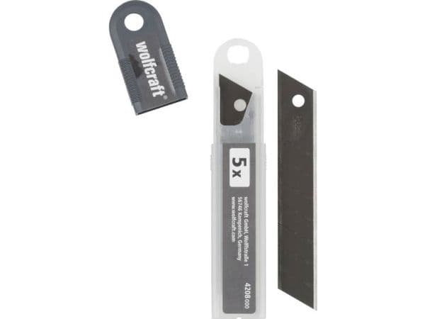 wolfcraft GmbH 4208000, 5 stykker, 18 mm, 0,5 mm, Sort