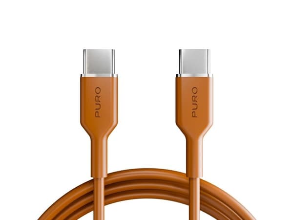 Puro ICON USB-C - USB-C 1.5m kaapeli - oranssi