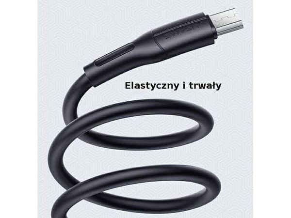 USAMS USB-A til microUSB-kabel 1 m blå (SJ502USB03)