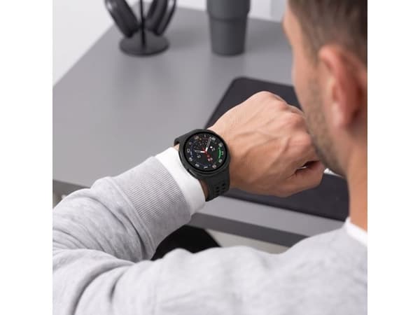 Tech-Protect Defense 2-Pack Case for Samsung Galaxy Watch 44mm - Clear Matte Black