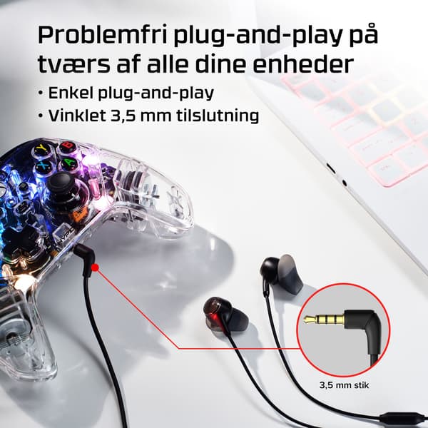 HyperX Cloud Earbuds III Black, 21,2 g, Svart