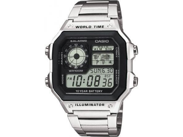 Casio AE-1200WHD-1AVEF, Vedenpitävä, Elektroninen