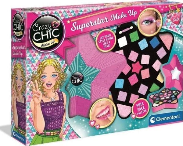 Clementoni Crazy chic Superstar sminke 17650