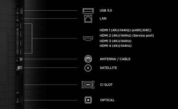 TCL 85C8L - LED-bakgrunnsbelyst LCD TV
