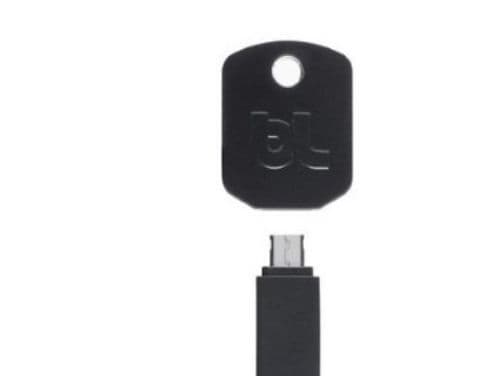 Bluelounge BLGKIMCBL, USB, Micro USB, Svart