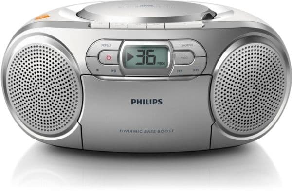 Philips AZ127 - Boomboks - 2 watt - sølv