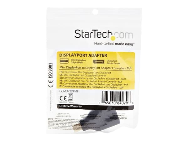 MINI DISPLAYPORT ADAPTER Mini DisplayPort to