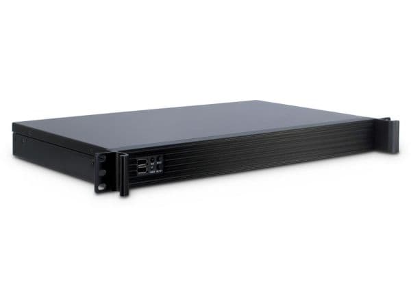 Inter-Tech K-126L - Rackmonterbar 1U - mini-ITX - ingen strømforsyning (FlexATX) - USB