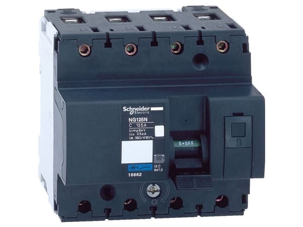 Maximalbrytare NG125N C 80A 4P