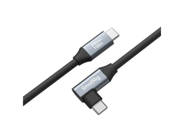 SmallRig 4790, 0,35 m, USB C, USB C, 20 Gbit/s, Sort, Grå