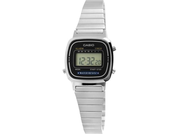 Casio LA670WD-1DF, Vattentät, Elektronisk