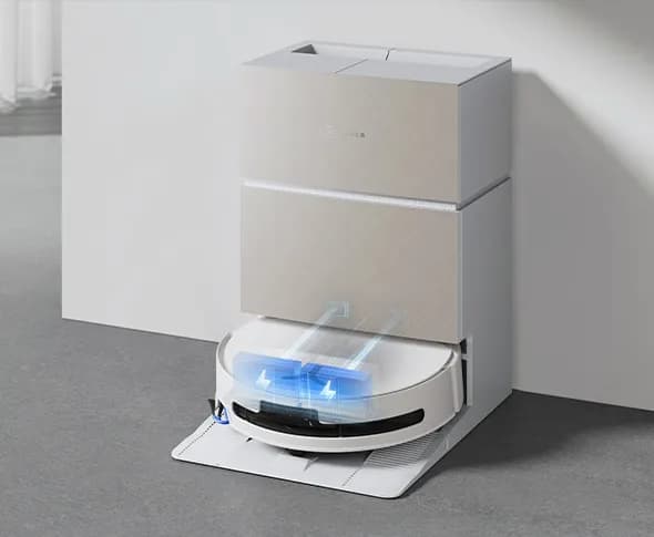 ECOVACS DEEBOT X11S PRO OMNI robotstøvsuger – hvit