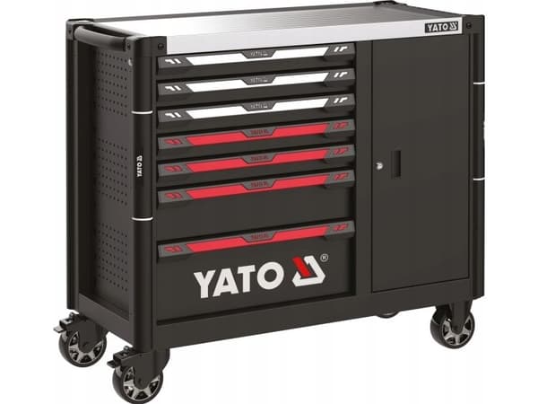 YATO SERVICE CABINET 7 DRAWERS PLUS STORAGE COMPARTMENT