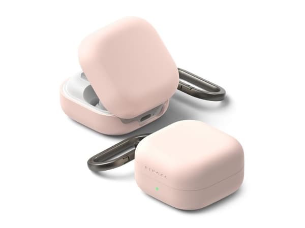 Ringke silikonetui til Samsung Galaxy Buds 4 / 4 Pro - rosa