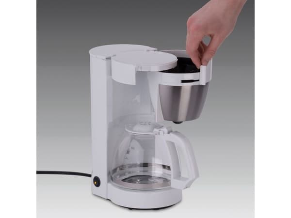 Cloer 5011.7, Kaffebrygger (drypp), Malt kaffe, 800 W, Hvit
