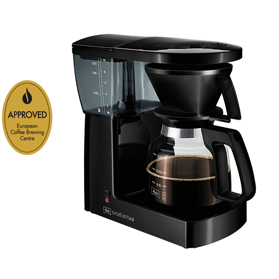 Melitta Excellent 4.0 - Kaffemaskin - 10 kopper - Sort