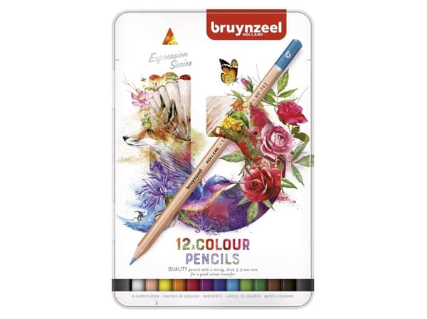 Bruynzeel 60312012, Monivärinen, 12 kpl