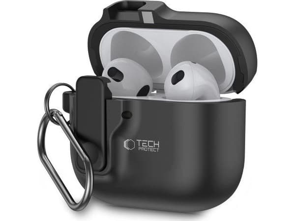 Tech-Protect SLIM HOOK til Apple AirPods 4 svart