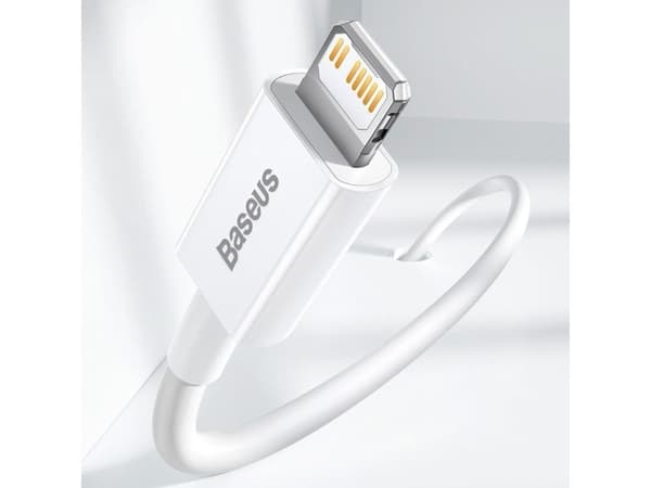 Baseus CATLYS-A01, 2 m, USB A, USB C/Lightning, musta