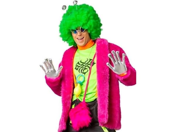 Neonvihreä Raver t-paita