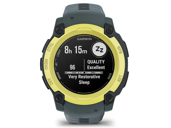 Garmin Instinct E Smartwatch - 40 mm, Electric Lime Green med Twilight Design Strap