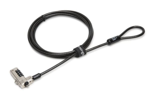 Kensington N17 Combination Cable Lock for Dell Devices with Wedge Slots - Lås för säkerhetskabel - 1.8 m