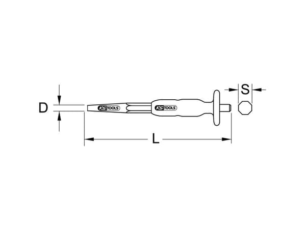 Handmejsel KS Tools 156.0238