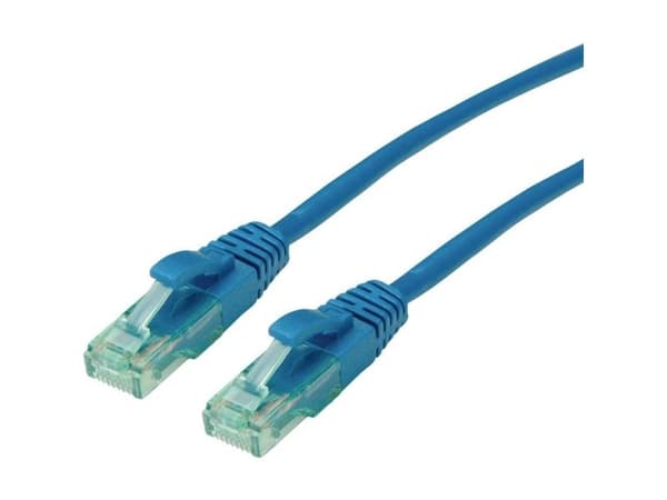 ROLINE RM UTP patchkabel Kat6A/Kl.EA blå 0,5 m - UTP (21.45.3140)