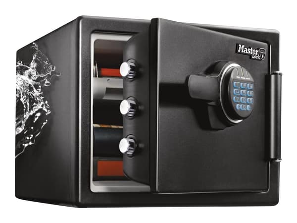 Master Lock Large No. LFW082FTC - Sikker - solid stål - svart