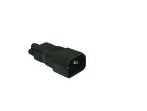 MicroConnect - Strømadapter - power IEC 60320 C7 til IEC 60320 C14