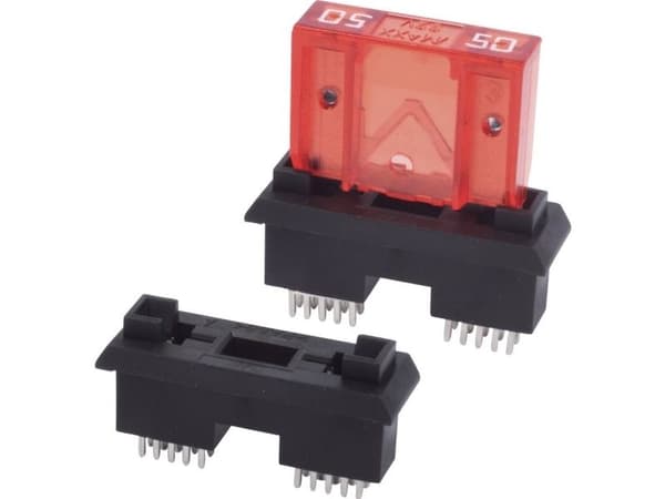 iMaXX p.c.b. pidike H9810-2x10 Sulakkeen sovitin Musta 1 kpl
