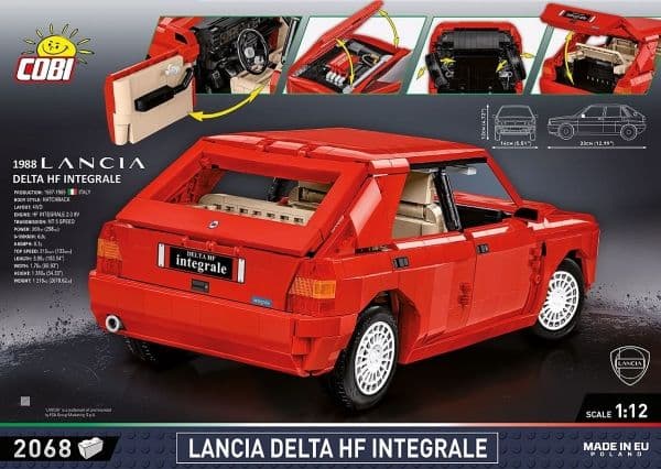 COBI 24357 1988 LANCIA DELTA HF INTEGRALE
