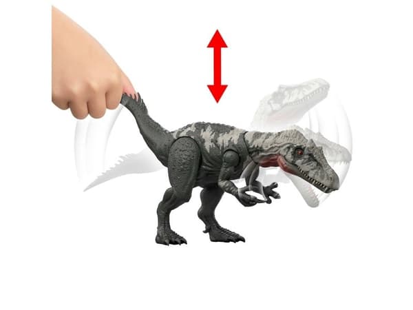 Jurassic World GIGANTIC THRASHERS Chilantaisaurus, 4 år, Sort, Hvid, Plast