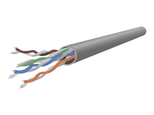 Cablexpert - Patchkabel - RJ-45 (han) til RJ-45 (han) - 30 m - UTP - CAT 6 - booted - grå