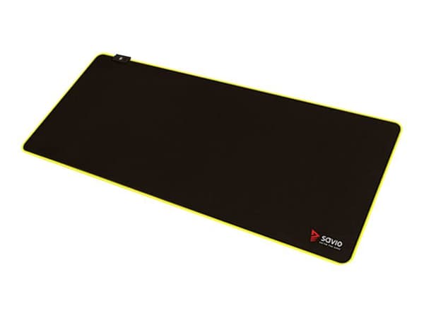 SAVIO GAMING Turbo Dynamic - Musematte - LED Edition - størrelse L