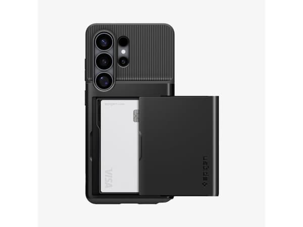 Spigen Slim Armor CS etui Galaxy S26 Ultra sort